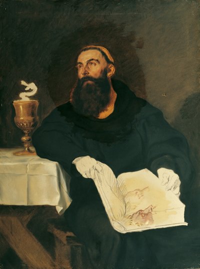 Saint Benedict of Nursia by Hans Canon
