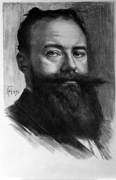 Hermann Sudermann by Hans Fechner