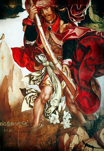 St. Christopher, 1503 by Hans Fries