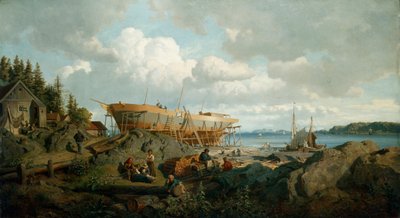 Landscape by Hans Gude