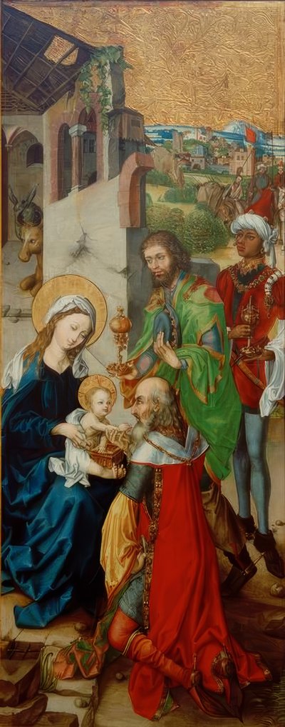 Adoration of the Magi by Hans Haider