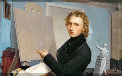 Self Portrait by Hans Heinrich Porth