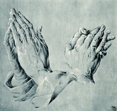 Studies of Hands after Dürer by Hans Hoffmann