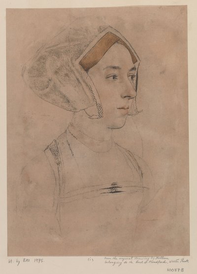 Anne Boleyn by Hans, Holbein