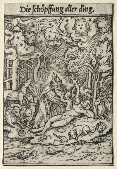 Dance of Death: The Creation by Hans Holbein