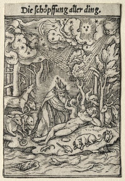 Dance of Death: The Creation by Hans Holbein