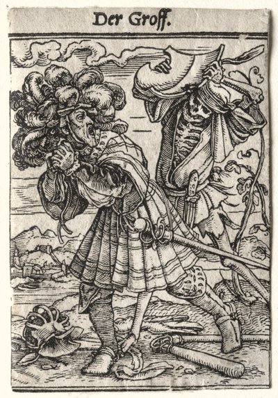 Dance of Death: The Earl, c. 1526 by Hans Holbein