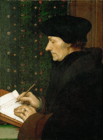 Erasmus by Hans Holbein