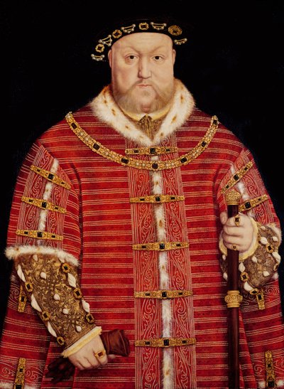 Portrait of Henry VIII by Hans Holbein der Jüngere