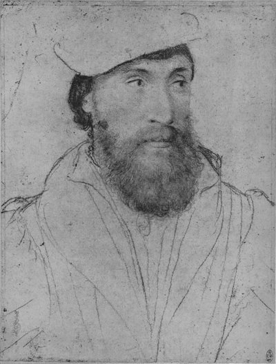 A Gentleman: Unknown, c1532-1543 by Hans Holbein der Jüngere