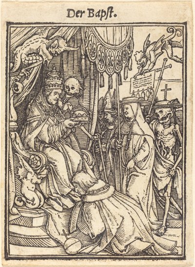 The Pope by Hans Holbein der Jüngere