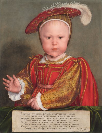 Edward VI as a Child by Hans Holbein der Jüngere
