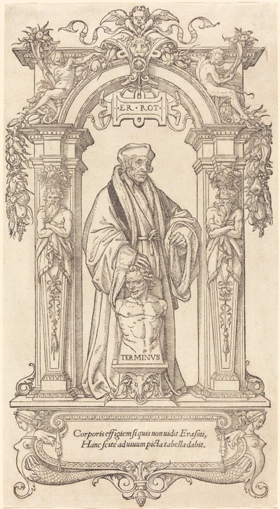 Erasmus of Rotterdam by Hans Holbein der Jüngere