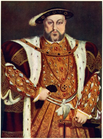 Henry VIII, c1517-1540 by Hans Holbein der Jüngere