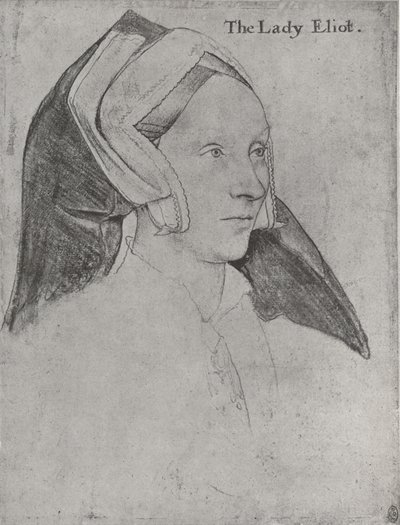 Margaret, Lady Elyot by Hans Holbein der Jüngere