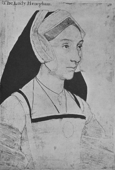 Mary, Lady Heveningham by Hans Holbein der Jüngere