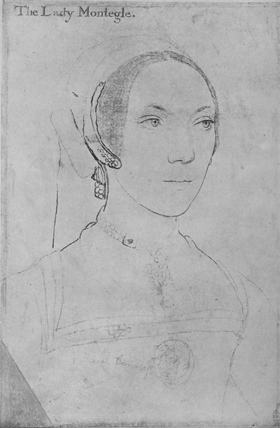 Mary, Lady Monteagle, c1538-1540 by Hans Holbein der Jüngere