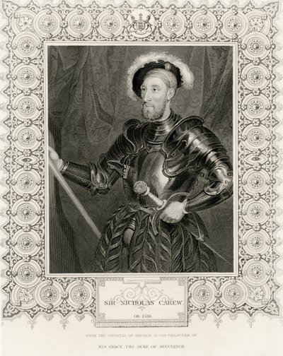 Sir Nicholas Carew by Hans Holbein der Jüngere