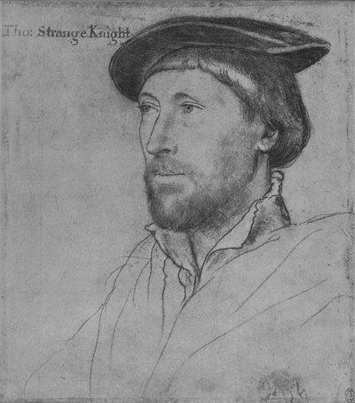 Sir Thomas Strange, c1536 by Hans Holbein der Jüngere