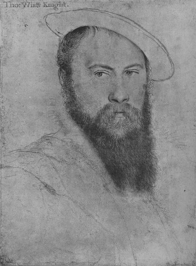 Sir Thomas Wyatt by Hans Holbein der Jüngere