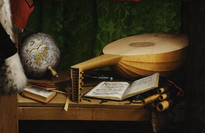 The Ambassadors (detail), 1533 by Hans Holbein der Jüngere