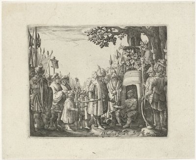 Alexander the Great and Diogenes by Hans Janssen