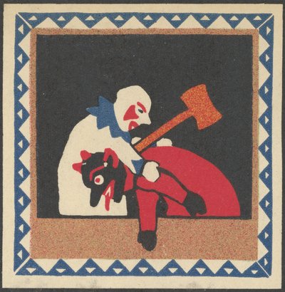 Kasperl Theater, 1907 by Hans Kalmsteiner