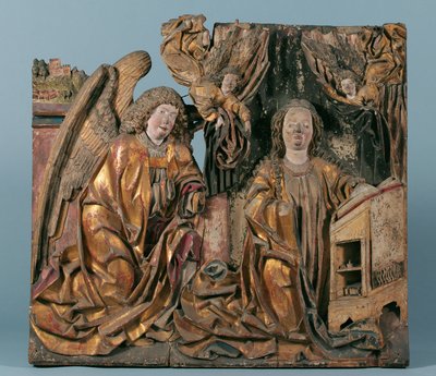 Annunciation to Mary by Hans Klocker