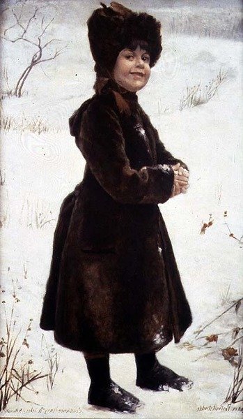The New Fur Coat by Hans Knoechl