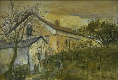 The Assembly House in Slagslunde by Hans Knudsen