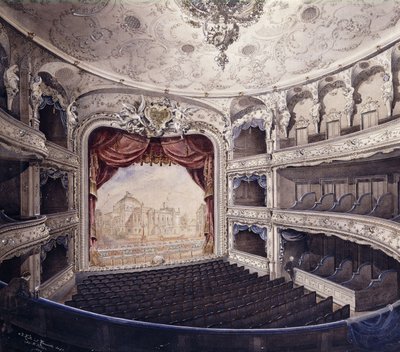 The Lessing Theatre, Berlin, 1888 by Hans Krause