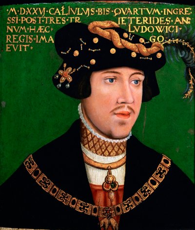 King Louis II of Hungary, ca 1522 by Hans Krell