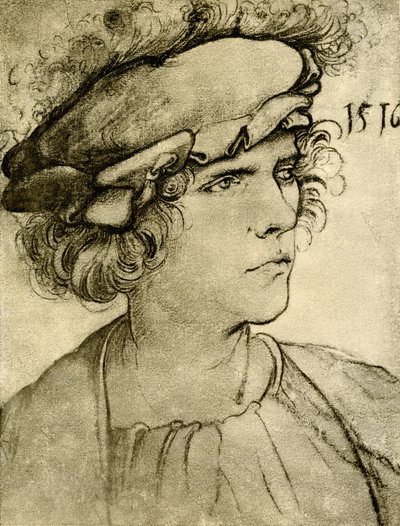 Portrait of a Stranger by Hans Leonard Schaufelein