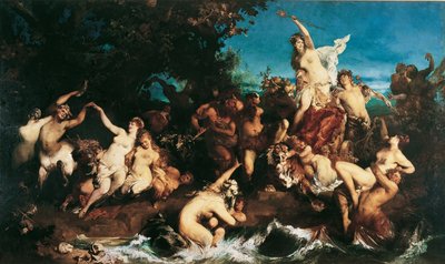 Bacchus and Ariadne by Hans Makart