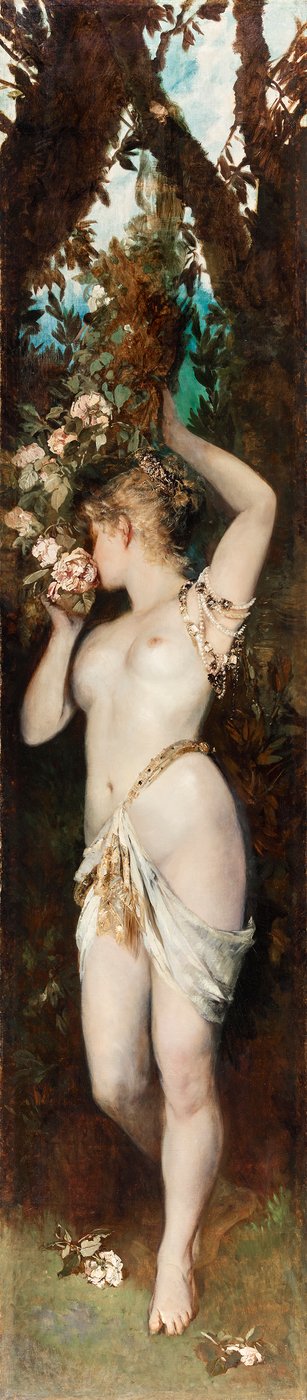 The Five Senses: Smell by Hans Makart