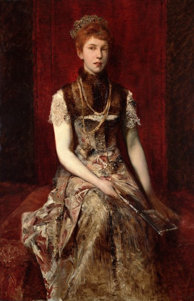 Dora Fournier-Gabillon around 1879 by Hans Makart