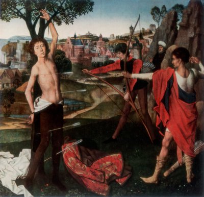 Martyrdom of St Sebastian by Hans Memling