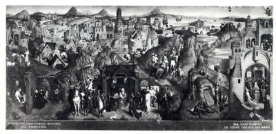 The Seven Joys of the Virgin, 1480 by Hans Memling