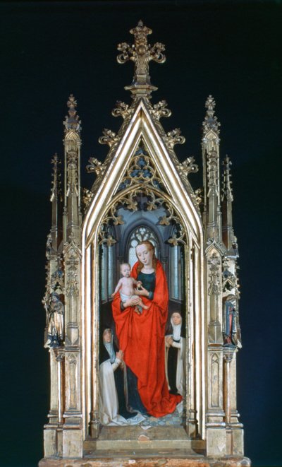 Virgin and Child, St Ursula Shrine, 1489 by Hans Memling