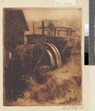 Buderupholm Watermill by Hans Nikolaj Hansen