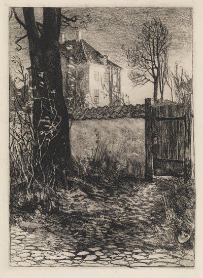 The House in Skipperalleen by Hans Nikolaj Hansen