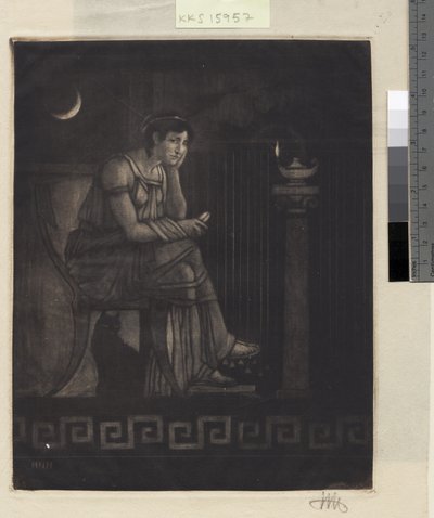 Penelope with the Loom by Hans Nikolaj Hansen
