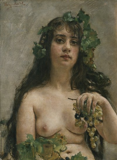 Champagne Girl by Hans Olaf Heyerdahl