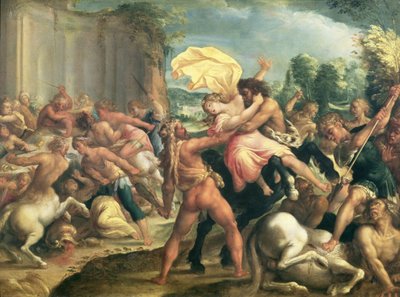 Hercules, Deianeira and the Centaur Eurytion by Hans Rottenhammer