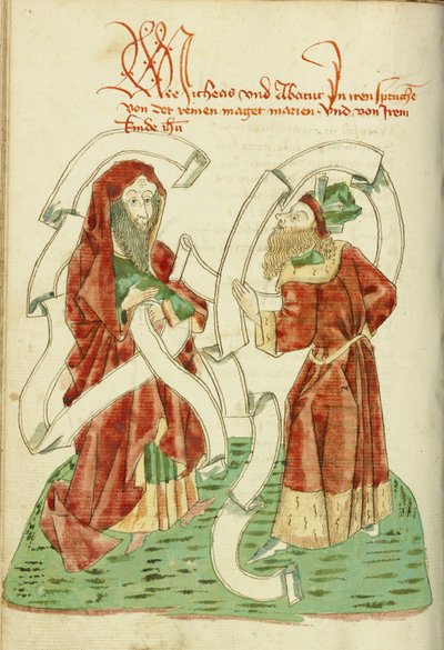 Micah and Habakkuk by Hans Schilling