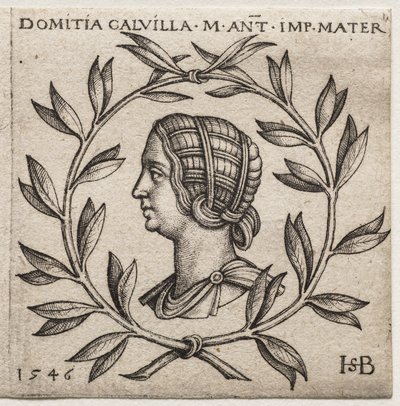 Bust of Domitia Calvilla by Hans Sebald Beham