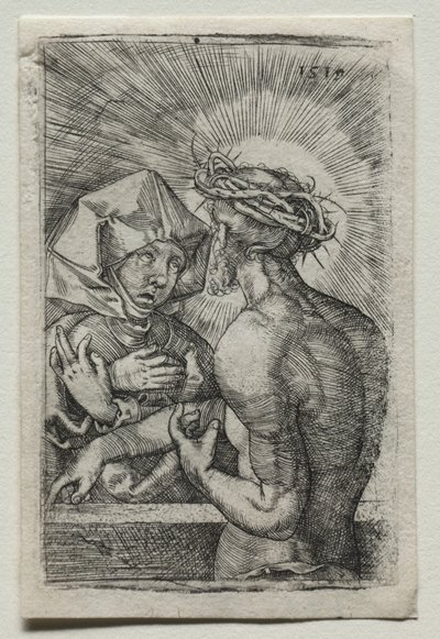 Christ and the Virgin by Hans Sebald Beham