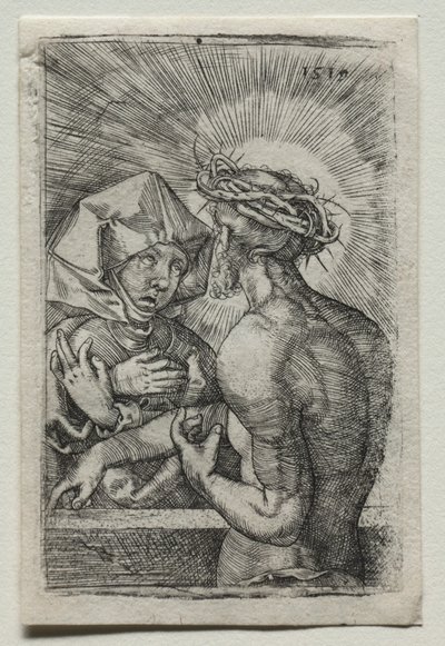 Christ and the Virgin by Hans Sebald Beham