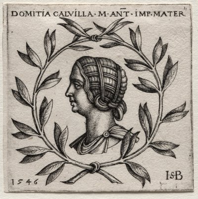 Domitia Calvilla by Hans Sebald Beham