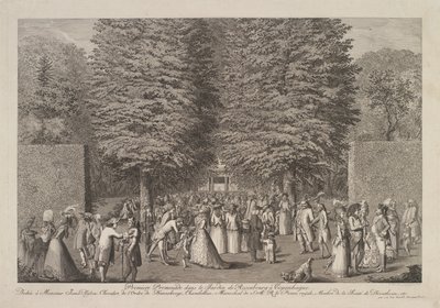 Feasting Farmers (May and June) by Hans Sebald Beham